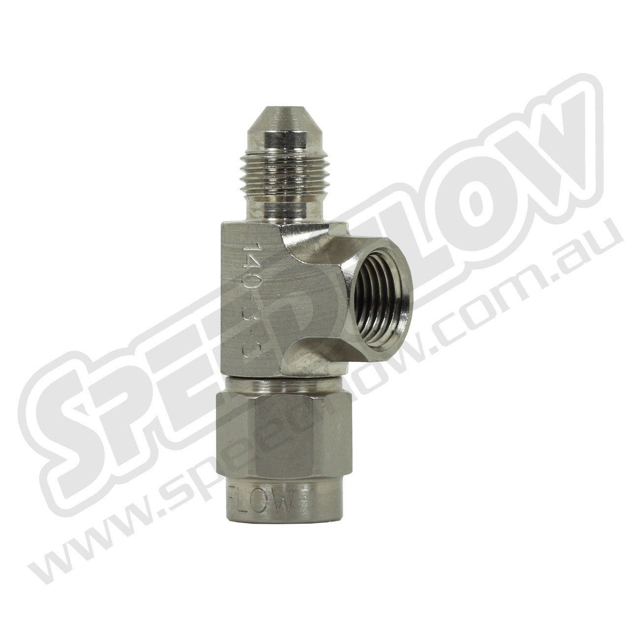 Female to Male with 1/8"NPT Port - Steel