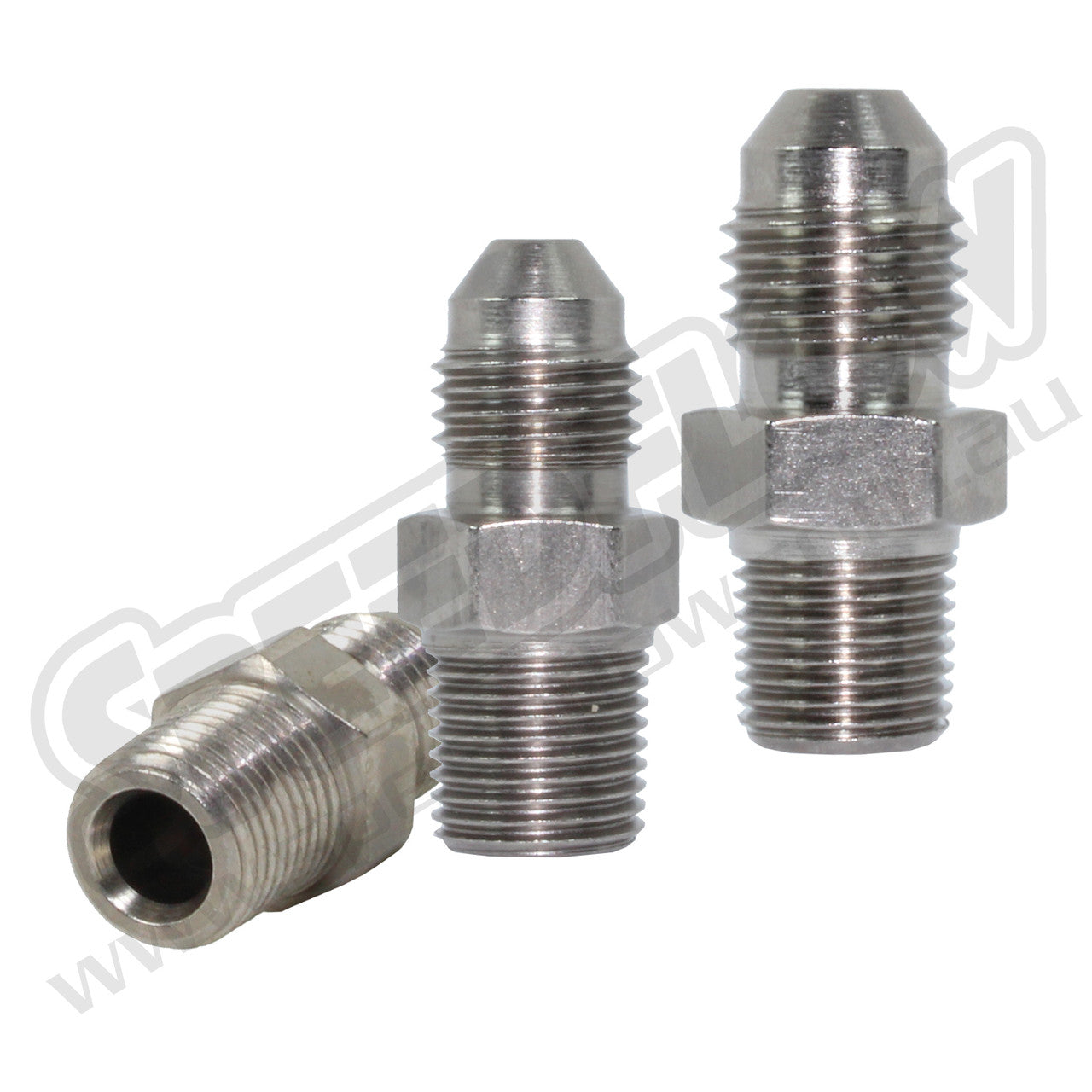 381 Series AN Flare to BSPT Steel Adapters