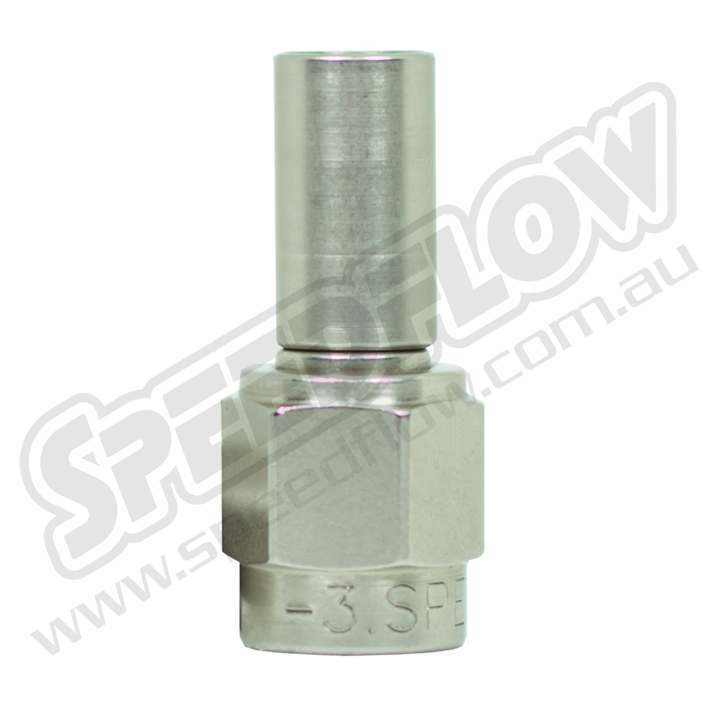 520 Series Steel Straight Crimp Hose Ends