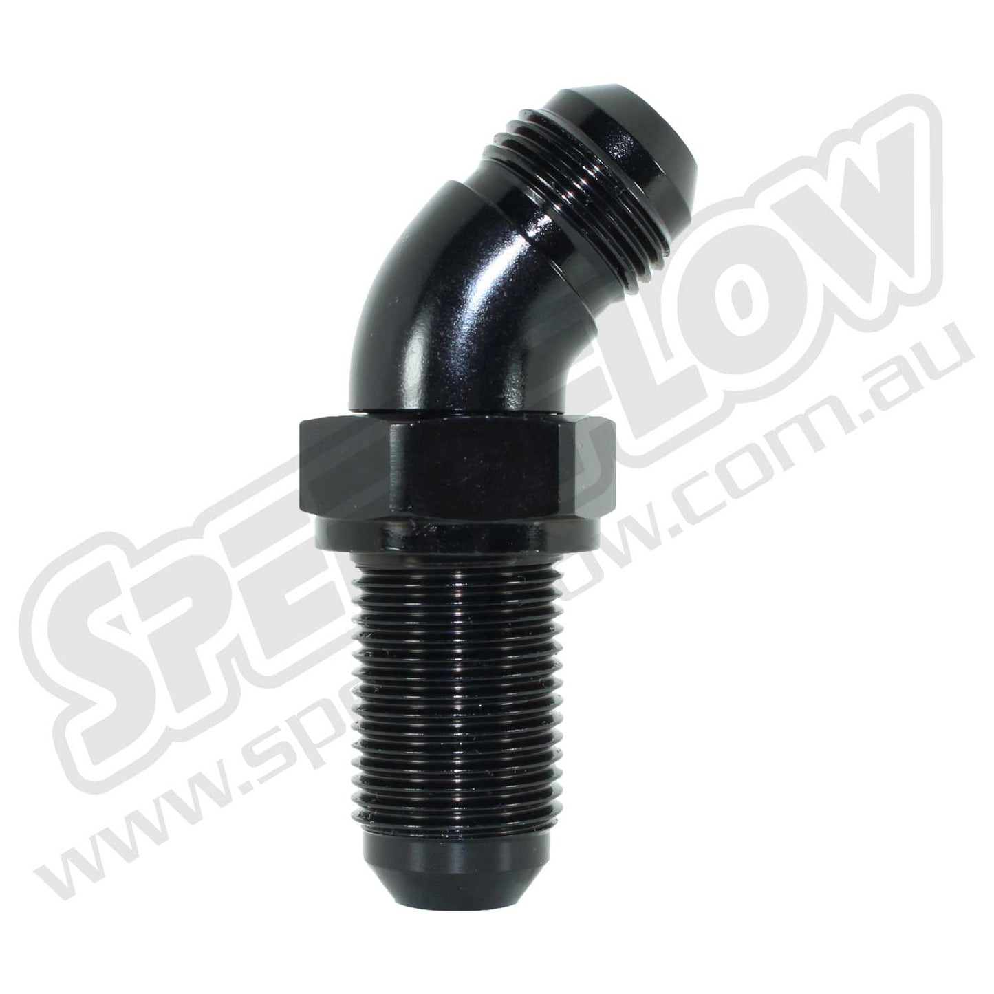 837 Series AN Flare Bulkheads 45 Degree