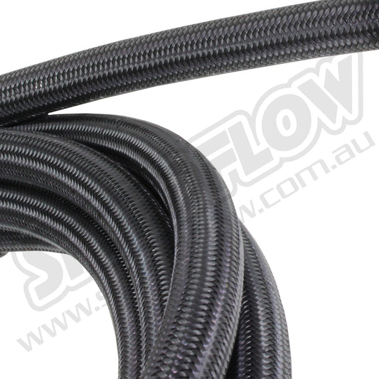 200 Series Teflon Blackened Braided Hose