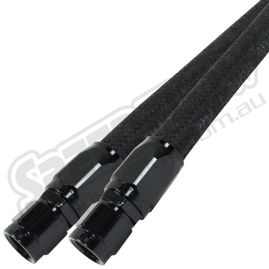 Power Steering Hose - Black From: