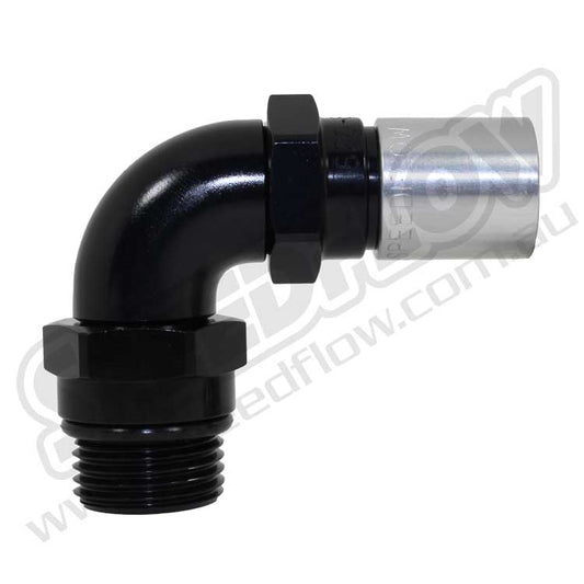 520 Series 90 Degree Crimp Hose End to ORB...From: